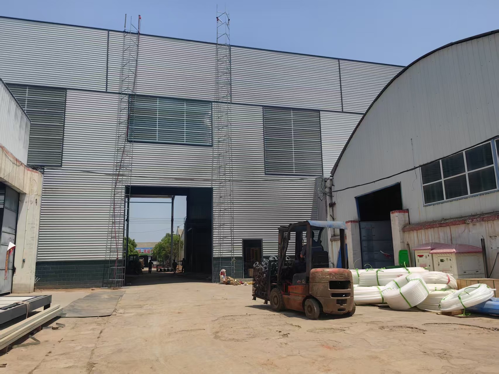 公司北厂区开始整体升级改造